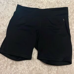 Girls Danskin Now black spandex shorts, size: XL( 14-16)